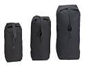 3336 OLIVE TOP LOAD CANVAS DUFFLE BAGS 25 X 42