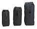 Top Load Black Canvas Duffle Bags