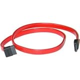 18 inch Serial ATA Right Angle Cable red.