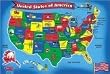 U.S.A. Map 51- Piece Floor Puzzle by Melissa and Doug