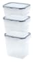 HPL313SE Airtight Food Storage - 10.5 Cup 6 Piece by Lock n' Lock