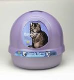 Booda Dome Covered Litter Box (Iris) (17.5'' diameter x 18''H (Iris - Color))