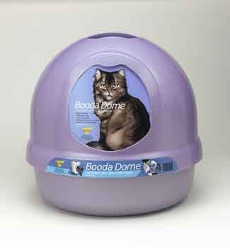 Buy Booda Dome Covered Litter Box (Iris) (17.5'' diameter x 18''H (Iris - Color)) online at Discounted New and Used prices. Delivered to your door with Off-The-Bookshelf.