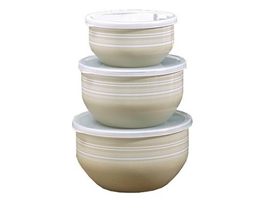 Pfaltzgraff Cappuccino 6-Piece Enamel Set Large