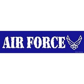 Air Force Auto / Truck Bumper Strip Magnet