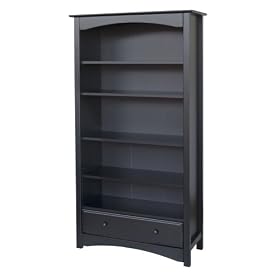DaVinci Roxanne Bookcase in Ebony by DaVinci