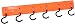 Gardena 500 6-Tool Combisystem Garden Tool Boy Holder (does not include tools)
