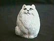 Chinchilla cat Collectible Resin Figure