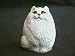 Chinchilla cat Collectible Resin Figure