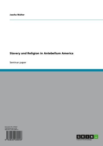 Slavery and Religion in Antebellum America