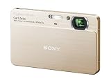 ソニー デジカメCybershotT700 (1010万画素光学x4内蔵メモリ4G3.5型タッチP液晶)ゴールド DSC-T700/N
