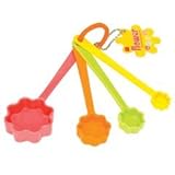 Dci Flower Measuring Spoons, Set Of 4