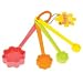 Dci Flower Measuring Spoons, Set Of 4
