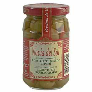 Manzanilla Olives with Piquillo Peppers by ChefShop.com by La Novia del Sol
