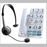Southern Telecom DP300 Big Button Phone (White)