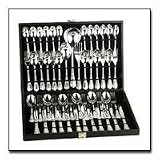 Sterlingcraft 51-Pc. Silverplated Flatware Set with Ribbon Design