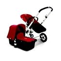 Bugaboo Cameleon Complete Stroller (Dark Grey Base, Red Fabric)