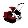 Bugaboo Cameleon Stroller Dark Grey Base, Red Canvas Fabric NEW!