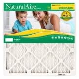 Buy 14 x 25 x 1, NaturalAire Standard Merv 8 Pleated Furnace Air Filters, Box of 12 by NaturalAire