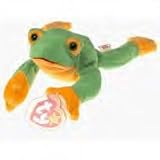 TY Beanie Baby - SMOOCHY the Frog