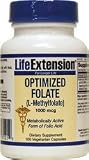 Optimized Folate (L-Methylfolate)(New Formula) - 100 - VegCap