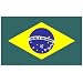 Brazil National Country Flag: 3x5ft poly