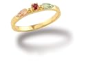 Women's Landstrom's&reg; Black Hills Gold Birthstone Ring