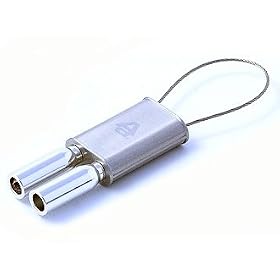 Car Exhaust Keychain by Autoart