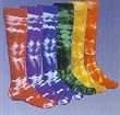 Red Lion Revolution Tie Dyed Sports Socks, Per Dozen