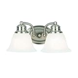 Orleans two Light Vanity - Nickel