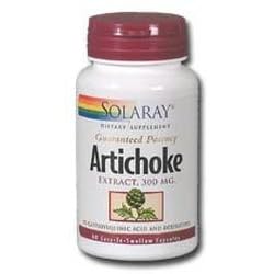 Artichoke Leaf Extract 60 Caps 300 mg By Solaray by 