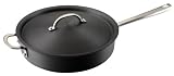  : Advantage 80380 Hard Anodized 12" Covered Saute Pan with Helper Handle