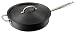 Kitchen & Housewares : Advantage 80380 Hard Anodized 12" Covered Saute Pan with Helper Handle