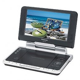 Childrens Toyshop  Electronics : Panasonic LS80EB-K '8.5" Portable DVD Player - Black