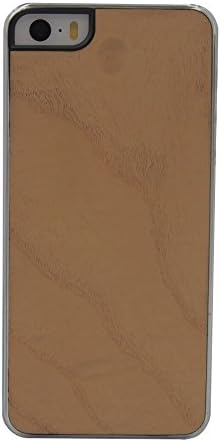 Slick MadeTM Real Wood Ash Burl Clear Bumper Case for iPhone 5 5s