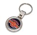 Syracuse University Domed Metal Keychain