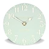Thomas Kent 6" Arabic Duck Egg Mantle Bedside Clock