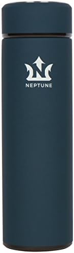 Neptune S1 - Vacuum Insulated, Double Walled Stainless Steel Water Bottle (17oz / 500mL) Navy