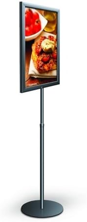 Top Entry Graphic Slot Poster Stand