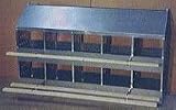 Double R 10 Hole Galvanized Poultry Nest Box Double R 10 Hole Galvanized Poultry Nest Box