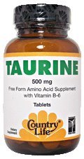 Taurine 500mg With B6 Gluten-Free - 100 - Tablet
