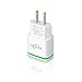 WITPRO Dual USB Port 2.1A 5V Wall Charger Power Adapter Plug for Select Models