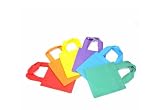 12 bright tote bags -- small