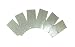 Seville Classics WEBK401 Dividers for Commercial Bin Rack System, 6-Pack