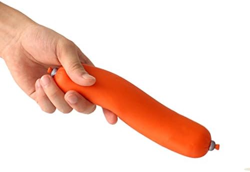 Paialco Halloween Gag Orange Sausage Funny Toy