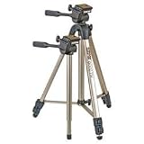 Sunpak 9002TM Tri-Monopod with 3-way Fluid Effect Pan Head, Converts from Tripod to Monopod, Supports 6.6 lbs., Max. Height 58' - 61'