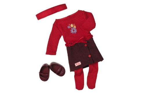 Our Generation Red For Anything Doll Clothes and Accesories fits most 18