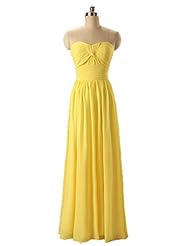 Pleated Chiffon Sweetheart Bridesmaid Dress/Prom Dress/Party Dress 