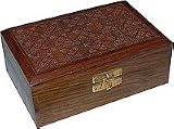 Wooden Craft Boxes - Large Jewelry Boxes in Premium Range for Women (wc389)