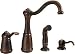 Tools & Hardware : Price Pfister 026-4NUU Marielle Single-Handle Kitchen Faucet, Rustic Bronze